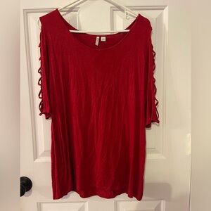 Women's Red Blouse